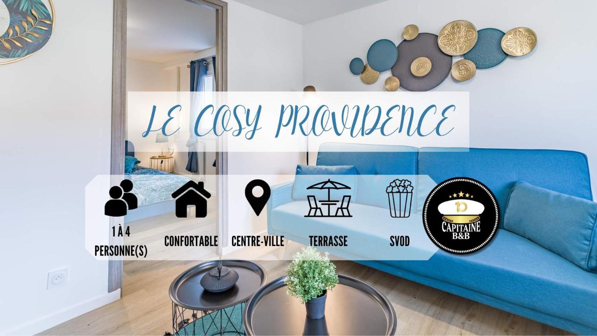 شقة Le Cosy - Providence - Parking - Terrasse تروي المظهر الخارجي الصورة